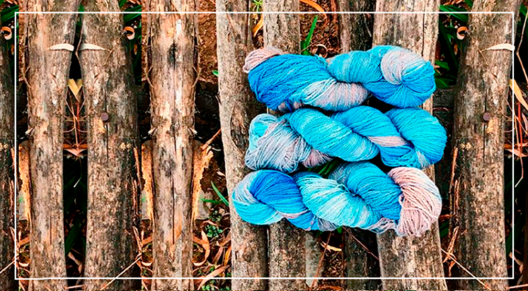 Llega a Montblanc “Lalana” madejas teñidas a mano inspiradas en los colores de la naturaleza