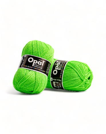 Lana Opal Neón Verde 4 Hebras