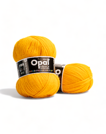 Lana Opal Amarillo 4 Hebras