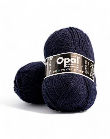 Lana Opal Azul Marino - 4 Hebras