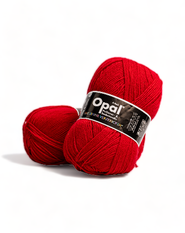 Lana Opal Rojo - 6 Hebras