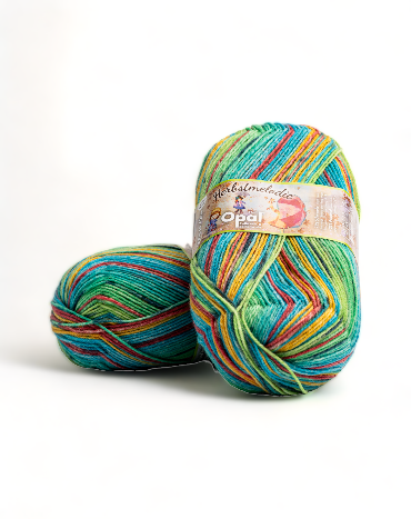 Lana Opal Herbstmelodie Turquesa