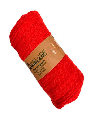 Gasa Algodón 5 mts - Rojos