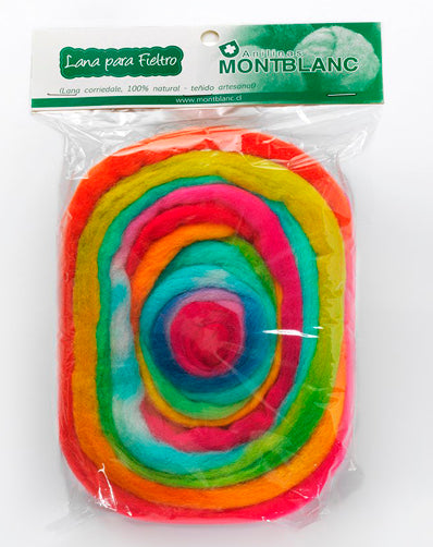 Lana Corriedale 28 Micras Matizado - 80grs