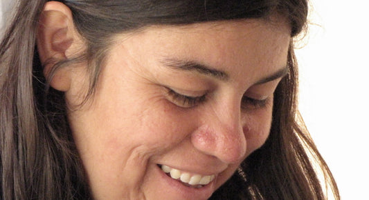 Sandra Arriaza; Artesanía en hojas de Choclo