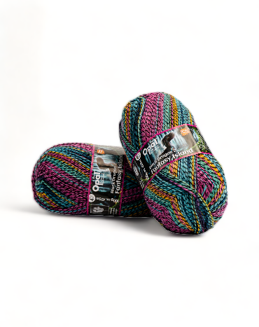 Lana Opal Black Dragon Fucsia